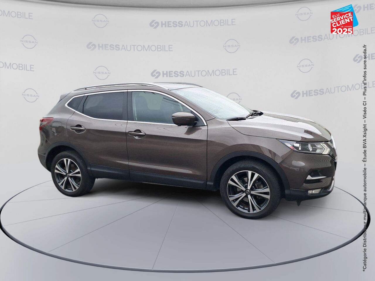 Véhicule d'occasion NISSAN QASHQAI 1.3 DIG-T 160CH N-CONNECTA DCT 2019 EURO6-EVAP chez Renault Colmar