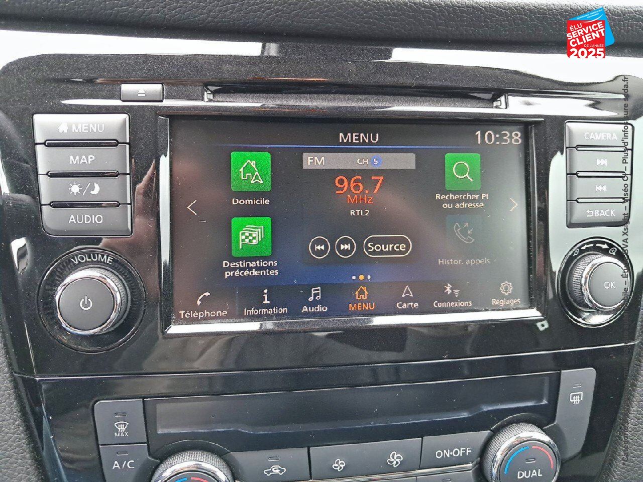 Véhicule d'occasion NISSAN QASHQAI 1.3 DIG-T 160CH N-CONNECTA DCT 2019 EURO6-EVAP chez Renault Colmar