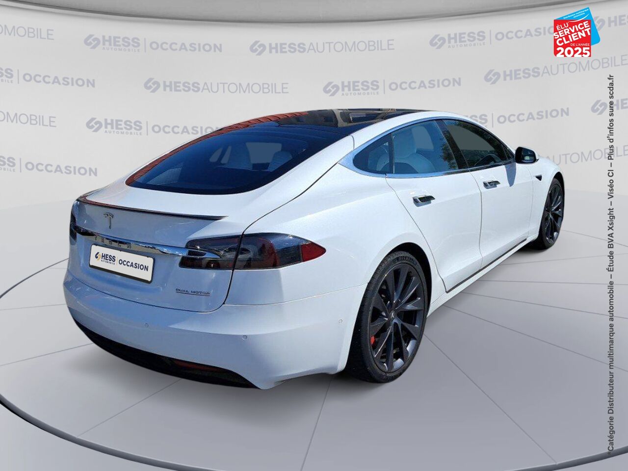Véhicule d'occasion TESLA MODEL S P100DL PERFORMANCE LUDICROUS DUAL MOTOR chez Renault Saint-Louis