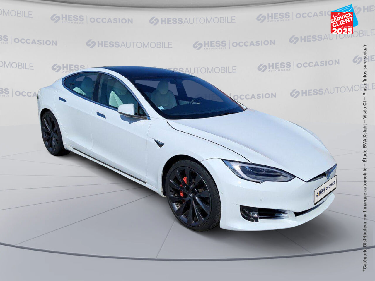 Véhicule d'occasion TESLA MODEL S P100DL PERFORMANCE LUDICROUS DUAL MOTOR chez Renault Saint-Louis