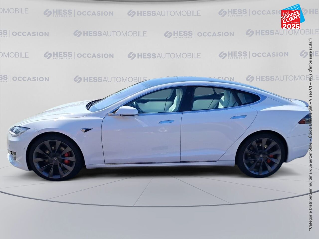 Véhicule d'occasion TESLA MODEL S P100DL PERFORMANCE LUDICROUS DUAL MOTOR chez Renault Saint-Louis