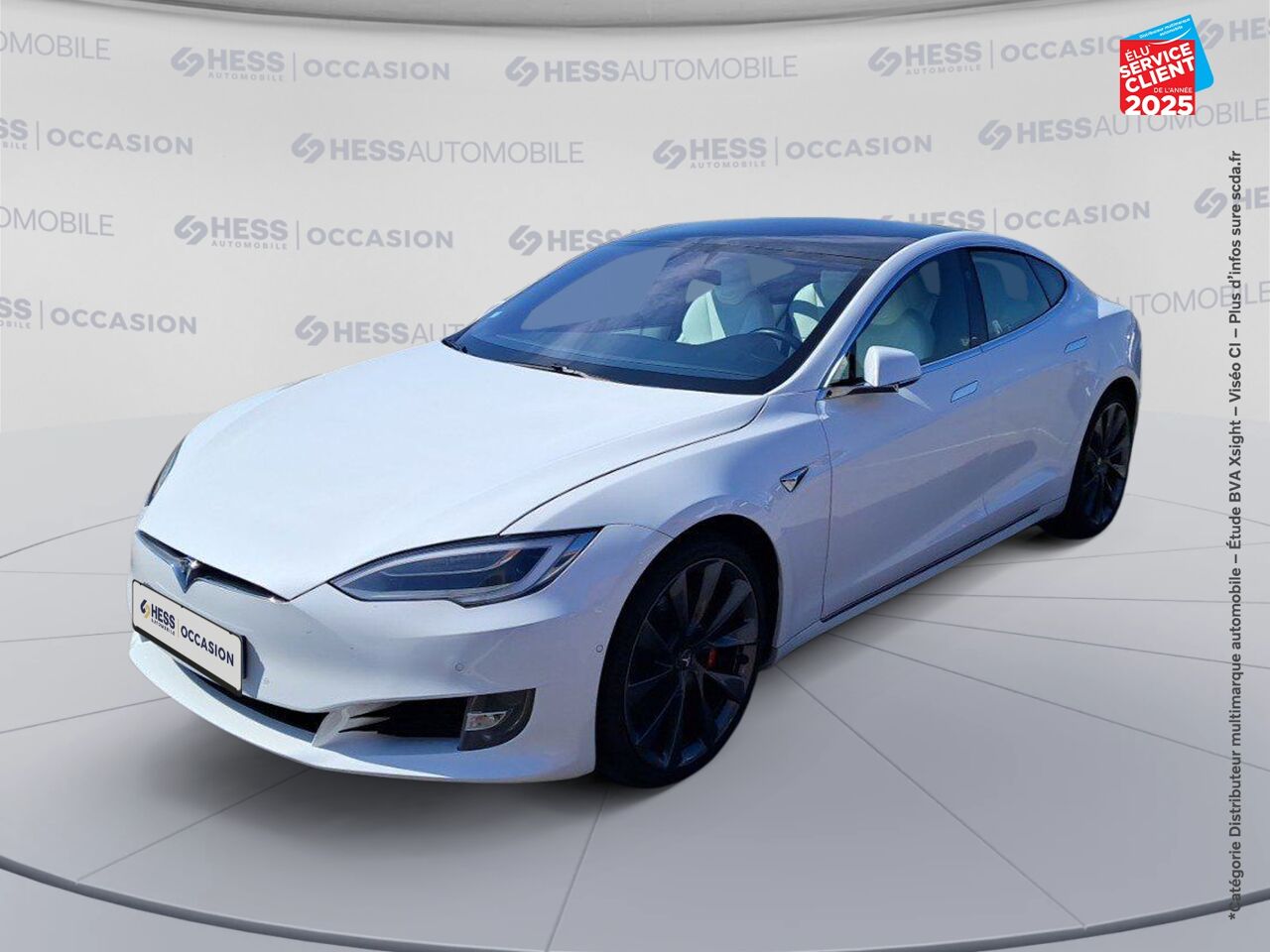 Véhicule d'occasion TESLA MODEL S P100DL PERFORMANCE LUDICROUS DUAL MOTOR chez Renault Saint-Louis