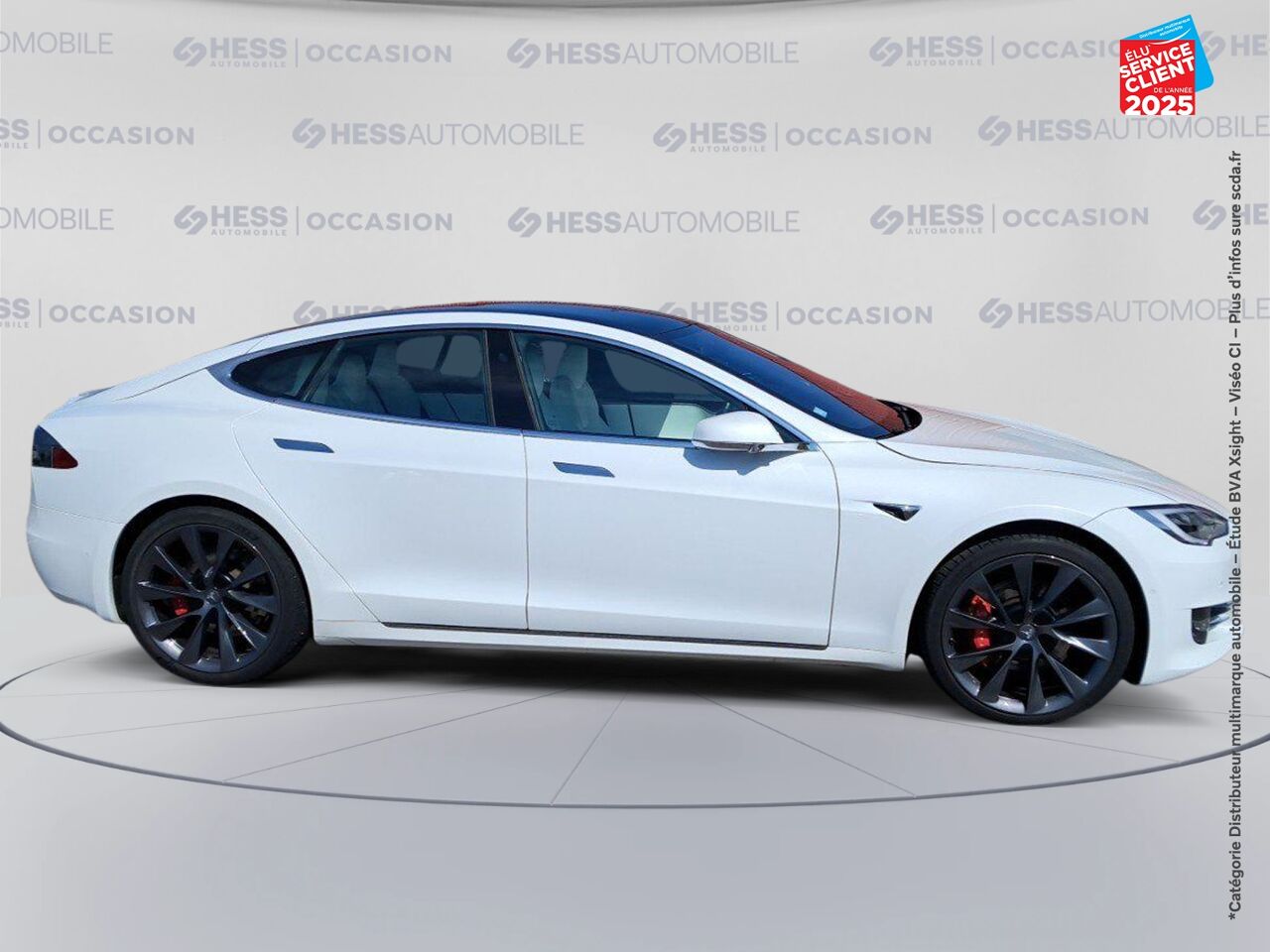 Véhicule d'occasion TESLA MODEL S P100DL PERFORMANCE LUDICROUS DUAL MOTOR chez Renault Saint-Louis