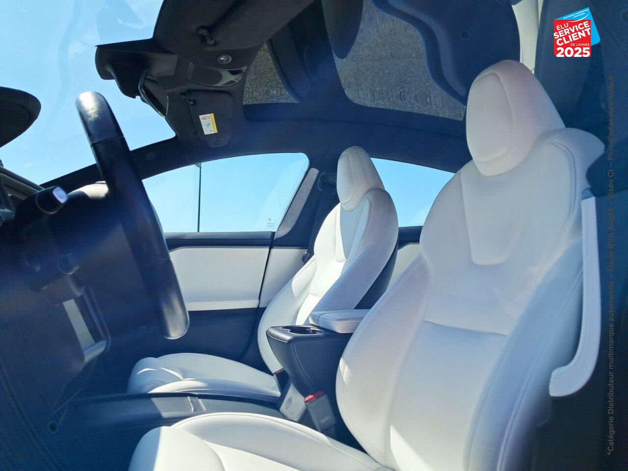 Véhicule d'occasion TESLA MODEL S P100DL PERFORMANCE LUDICROUS DUAL MOTOR chez Renault Saint-Louis