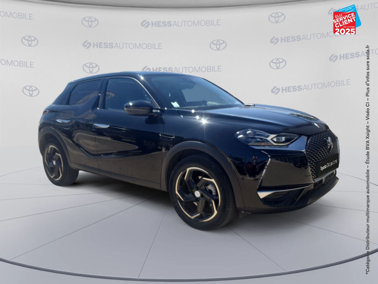 Véhicule d'occasion DS DS 3 CROSSBACK E-TENSE PERFORMANCE LINE SIEGE CHAUF GPS CAMERA chez Toyota Thionville