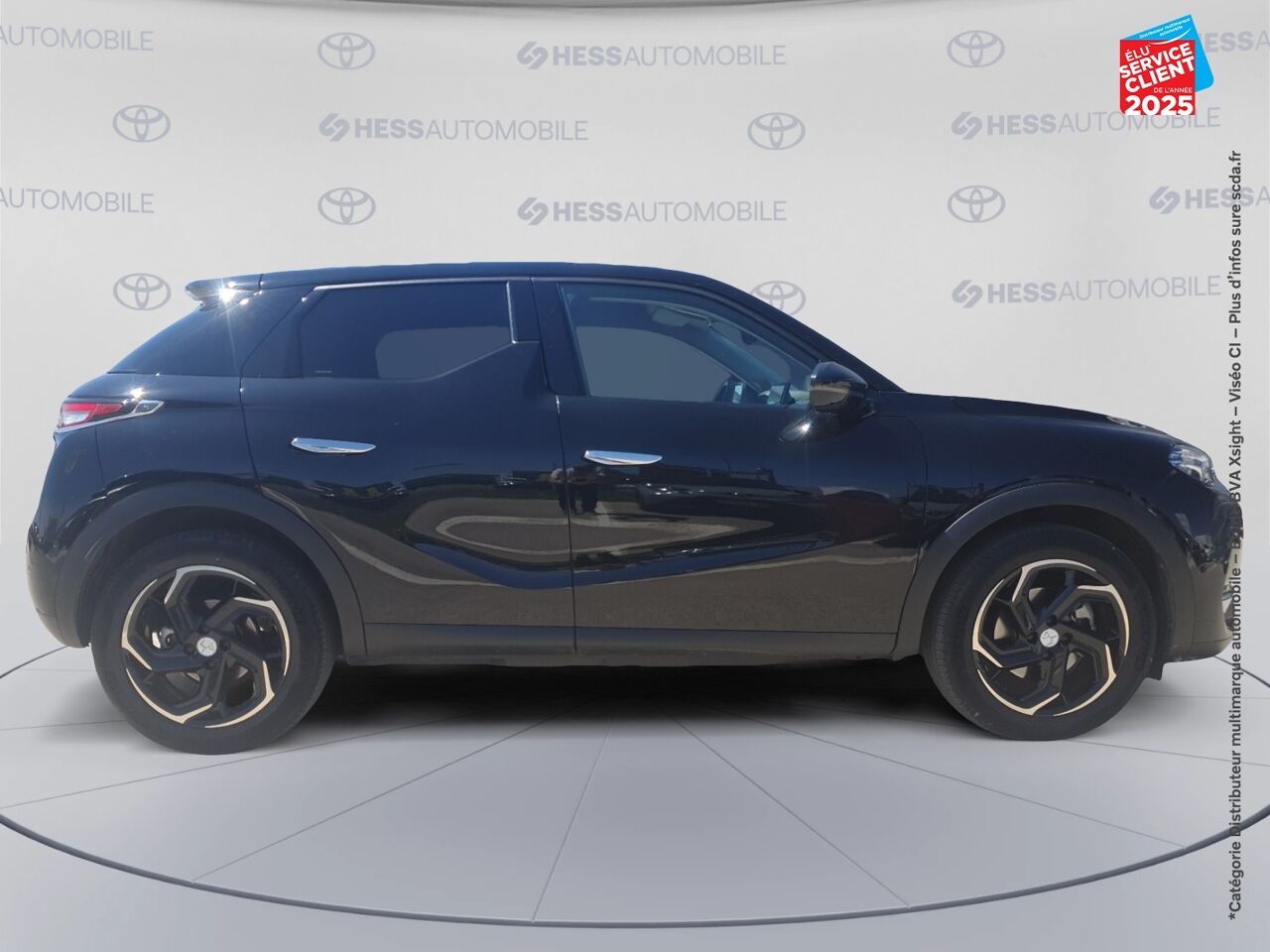 Véhicule d'occasion DS DS 3 CROSSBACK E-TENSE PERFORMANCE LINE SIEGE CHAUF GPS CAMERA chez Toyota Thionville