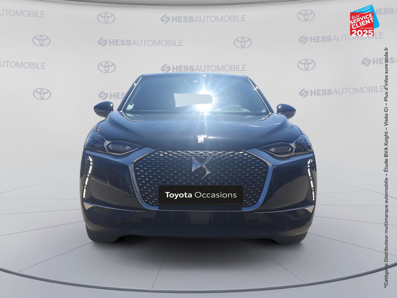 Véhicule d'occasion DS DS 3 CROSSBACK E-TENSE PERFORMANCE LINE SIEGE CHAUF GPS CAMERA chez Toyota Thionville