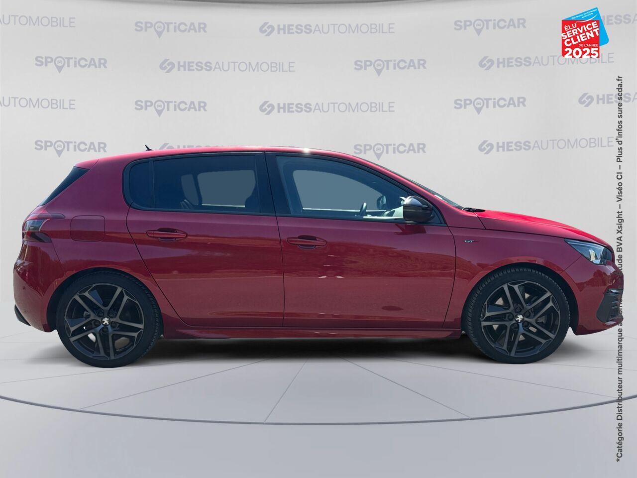Véhicule d'occasion PEUGEOT 308 2.0 BLUEHDI 180CH SS GT EAT8 GPS CAMERA CARPLAY chez Toyota Sarreguemines