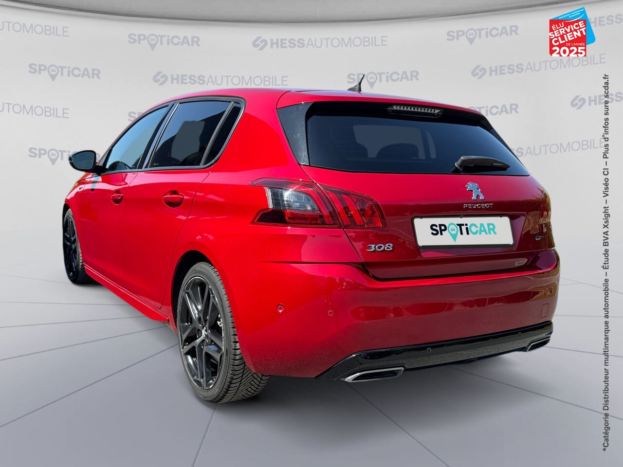 Véhicule d'occasion PEUGEOT 308 2.0 BLUEHDI 180CH SS GT EAT8 GPS CAMERA CARPLAY chez Toyota Sarreguemines