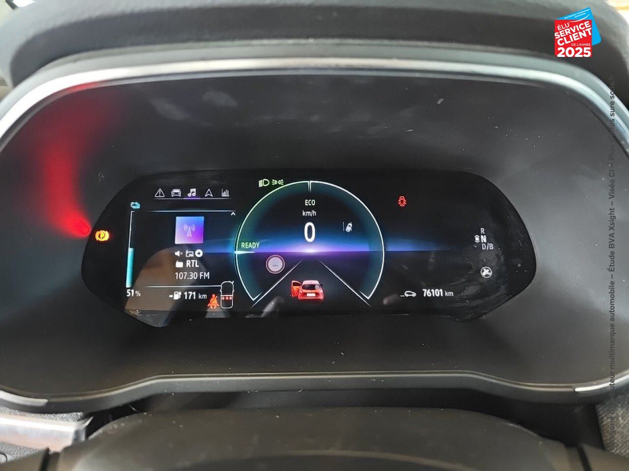 Véhicule d'occasion RENAULT ZOE INTENS CHARGE NORMALE R110 ACHAT INTEGRAL - 21 GPS CAMERA chez Dacia Montbéliard