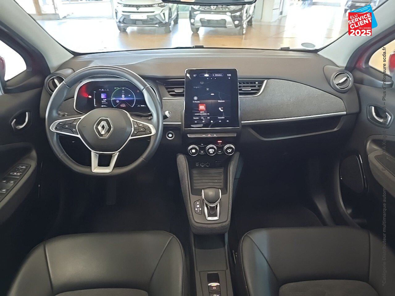 Véhicule d'occasion RENAULT ZOE INTENS CHARGE NORMALE R110 ACHAT INTEGRAL - 21 GPS CAMERA chez Dacia Montbéliard