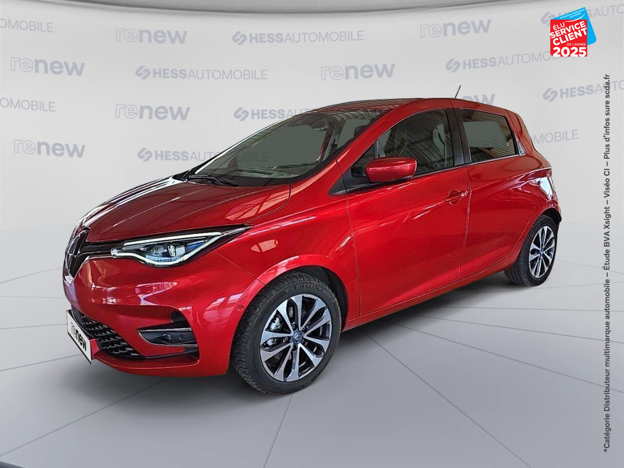 Véhicule d'occasion RENAULT ZOE INTENS CHARGE NORMALE R110 ACHAT INTEGRAL - 21 GPS CAMERA chez Dacia Montbéliard