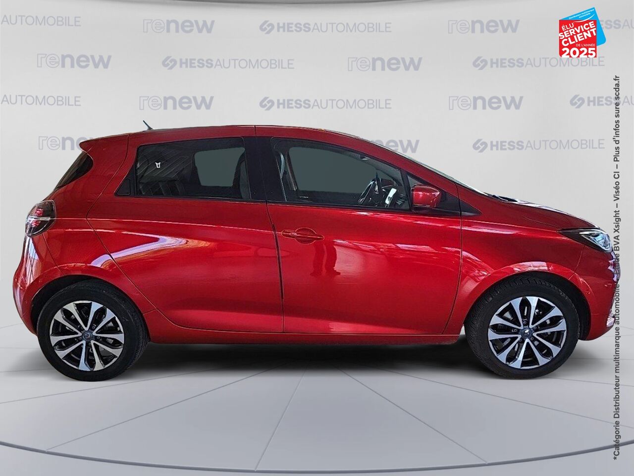 Véhicule d'occasion RENAULT ZOE INTENS CHARGE NORMALE R110 ACHAT INTEGRAL - 21 GPS CAMERA chez Dacia Montbéliard