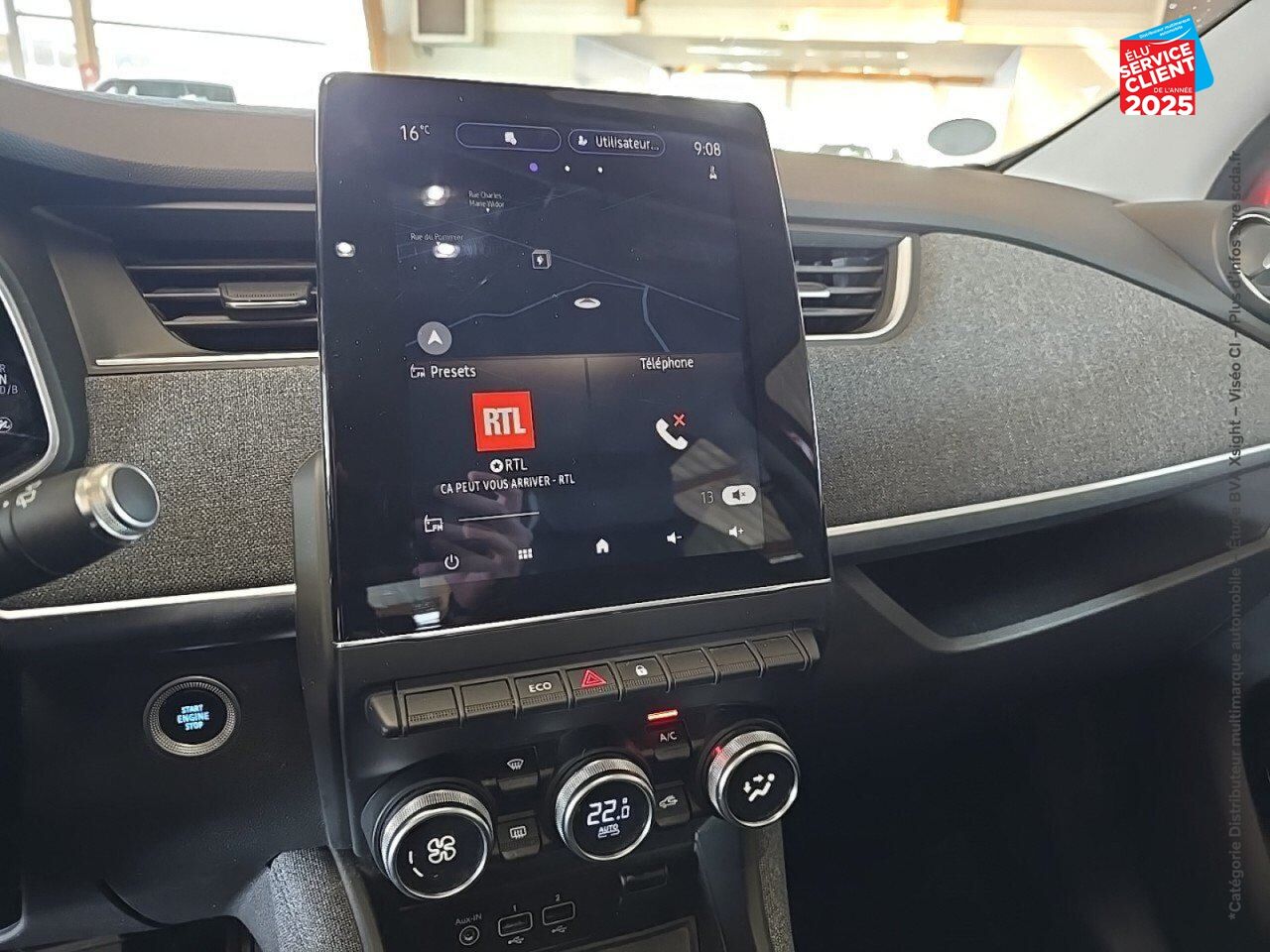 Véhicule d'occasion RENAULT ZOE INTENS CHARGE NORMALE R110 ACHAT INTEGRAL - 21 GPS CAMERA chez Dacia Montbéliard