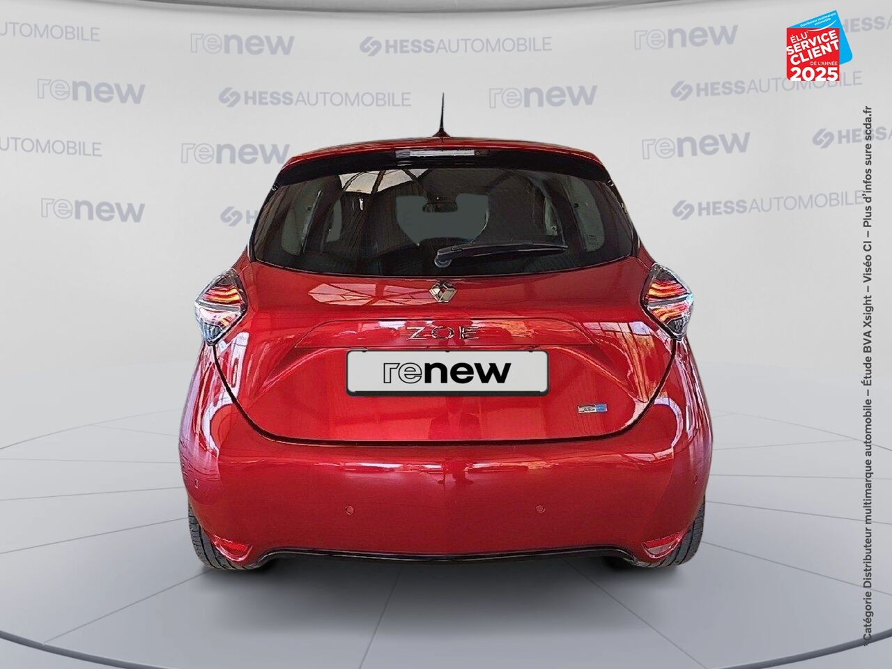 Véhicule d'occasion RENAULT ZOE INTENS CHARGE NORMALE R110 ACHAT INTEGRAL - 21 GPS CAMERA chez Dacia Montbéliard