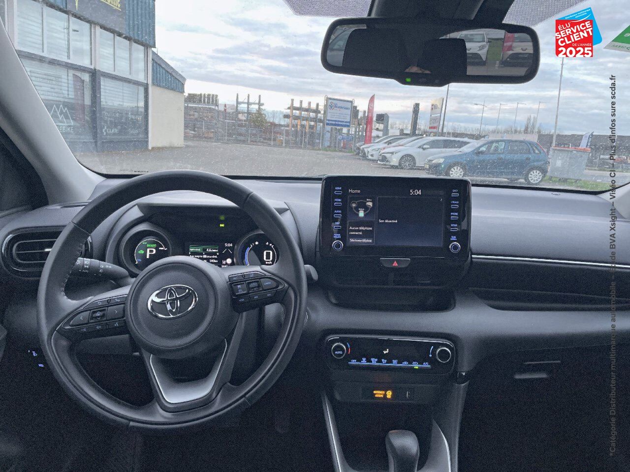 Véhicule d'occasion TOYOTA YARIS 116H DESIGN 5P MY22 chez Toyota Sarreguemines
