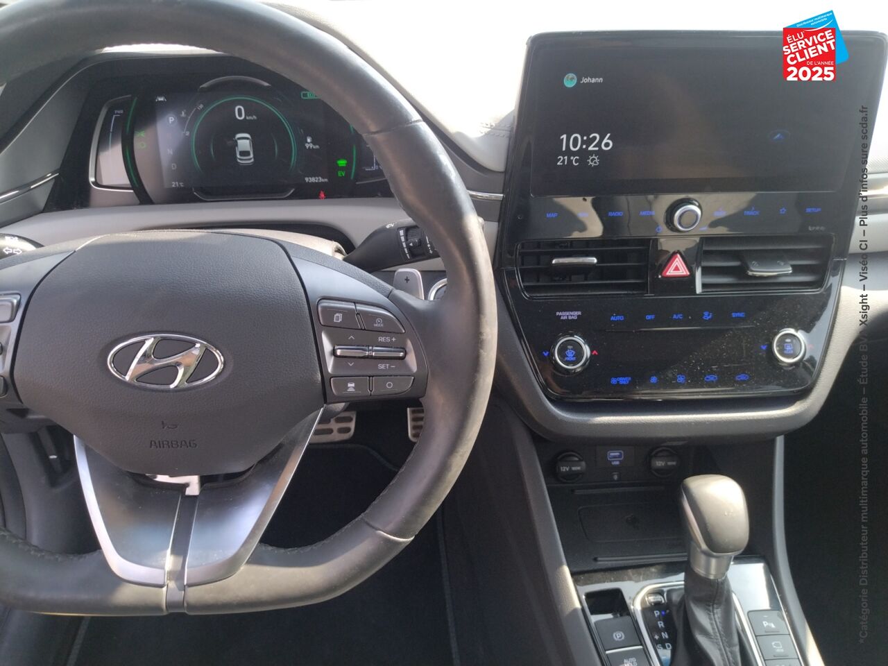 Véhicule d'occasion HYUNDAI IONIQ PLUG-IN 141CH CREATIVE 5CV chez Renault Sélestat