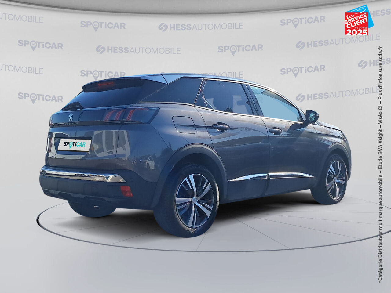 Véhicule d'occasion PEUGEOT 3008 1.2 PURETECH 130CH S/S ALLURE GPS CAMERA chez Toyota Besançon