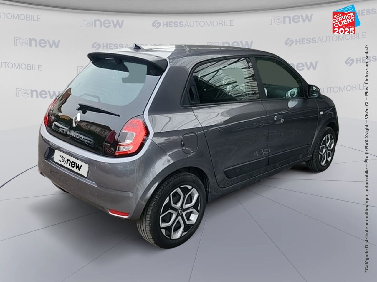 Véhicule d'occasion RENAULT TWINGO E-TECH ELECTRIC EQUILIBRE R80 ACHAT INTEGRAL chez Nissan Strasbourg