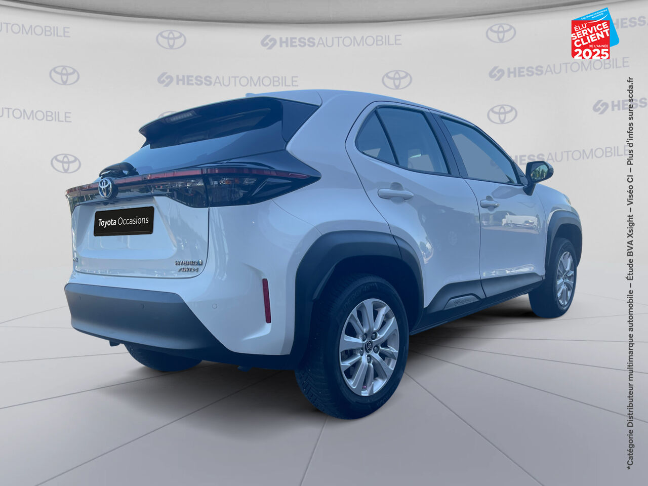 Véhicule d'occasion TOYOTA YARIS CROSS 116H DYNAMIC BUSINESS AWD-I + PROGRAMME BEYOND ZERO ACADEMY MY21 chez Toyota Bar le Duc