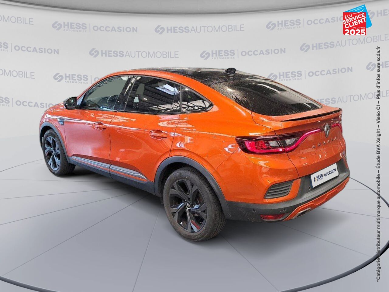 Véhicule d'occasion RENAULT ARKANA 1.6 E-TECH 145CH RS LINE chez Toyota Thionville