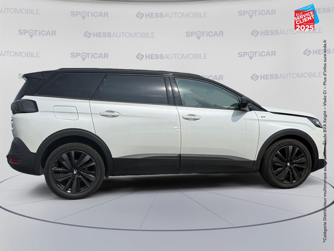 Véhicule d'occasion PEUGEOT 5008 1.2 PURETECH 130CH SS GT chez Hyundai Chalons