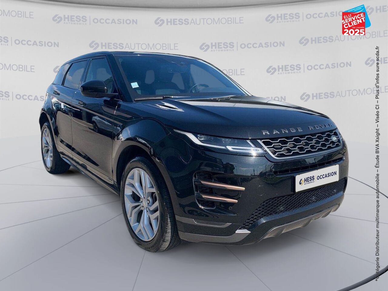 Véhicule d'occasion LAND-ROVER RANGE ROVER EVOQUE 2.0 D 180CH R-DYNAMIC S AWD BVA TPANO SIEGES CUIR GPS CAMERA CARPLAY chez Renault Saint-Louis