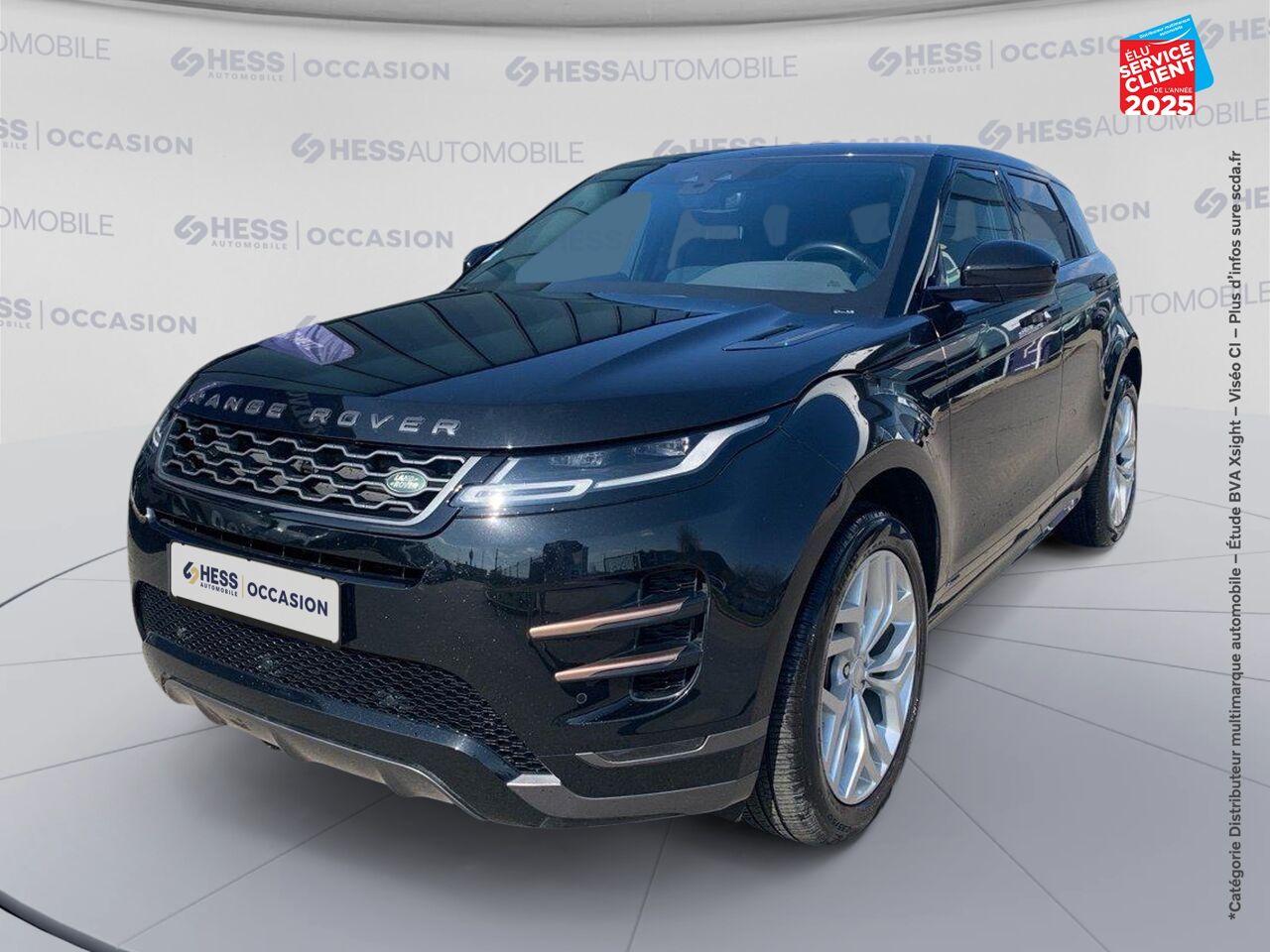 Véhicule d'occasion LAND-ROVER RANGE ROVER EVOQUE 2.0 D 180CH R-DYNAMIC S AWD BVA TPANO SIEGES CUIR GPS CAMERA CARPLAY chez Renault Saint-Louis