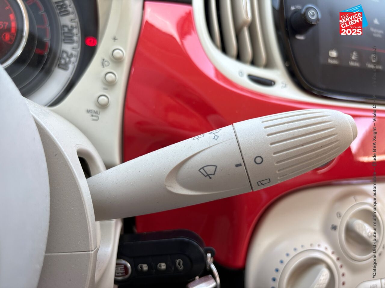 Véhicule d'occasion FIAT 500 1.0 70CH BSG SS LOUNGE chez Toyota Verdun