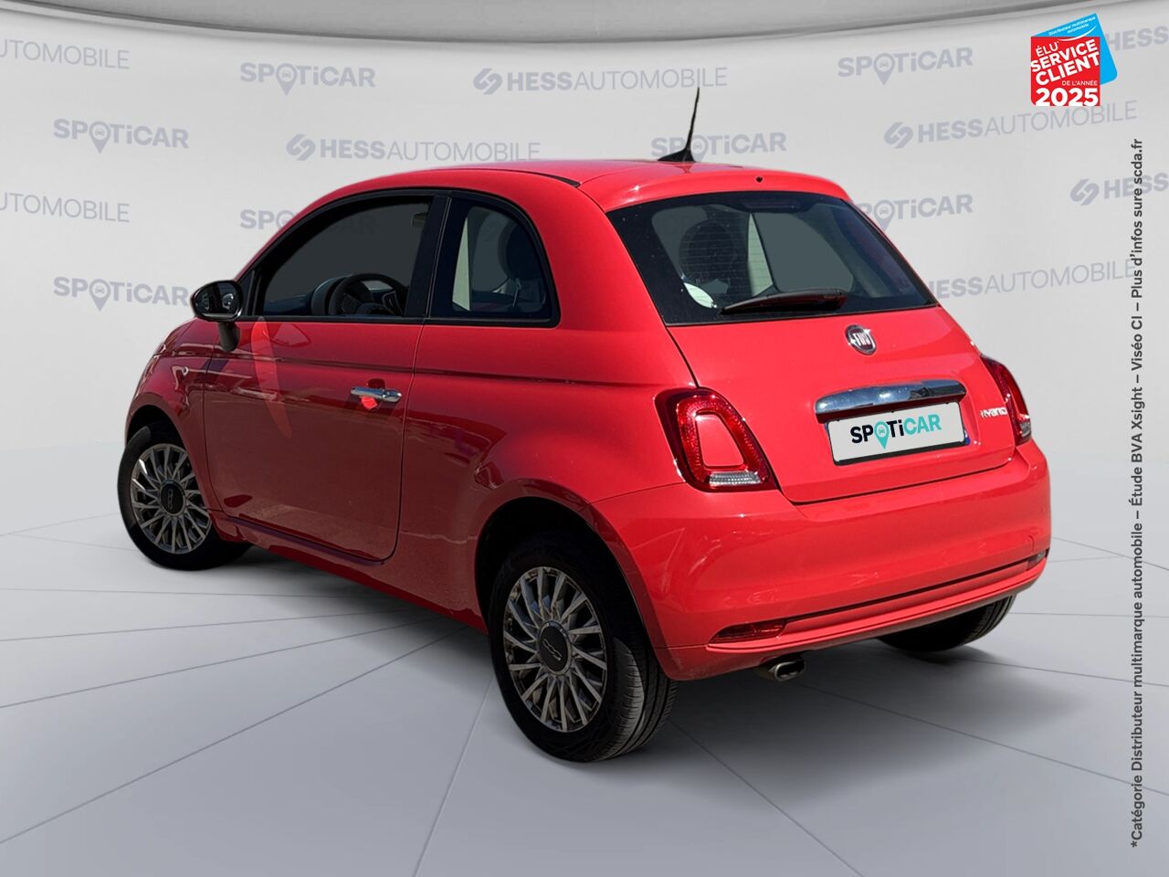Véhicule d'occasion FIAT 500 1.0 70CH BSG SS LOUNGE chez Toyota Verdun