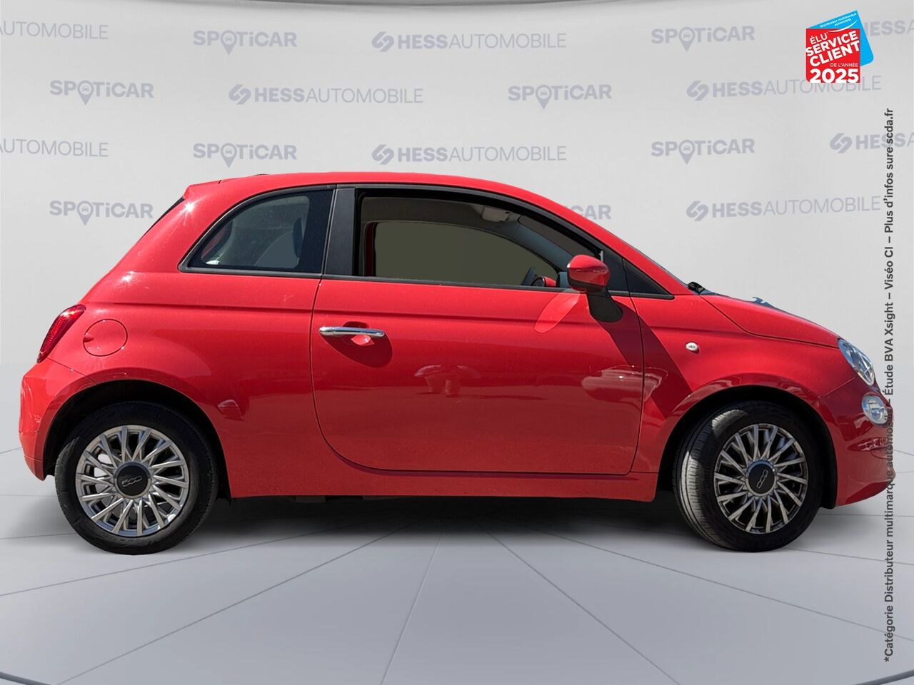 Véhicule d'occasion FIAT 500 1.0 70CH BSG SS LOUNGE chez Toyota Verdun