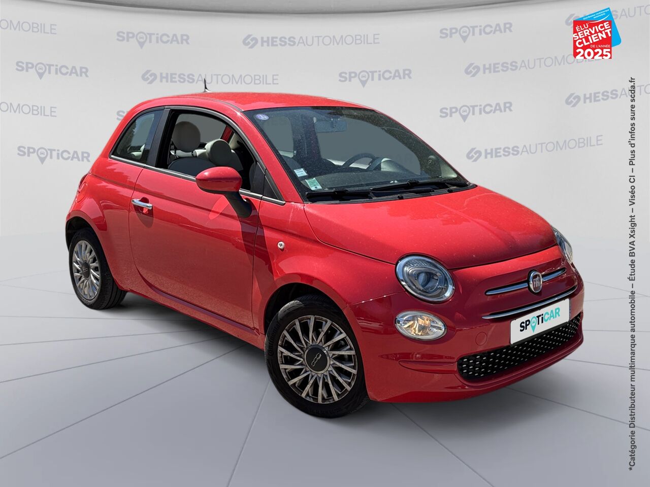 Véhicule d'occasion FIAT 500 1.0 70CH BSG SS LOUNGE chez Toyota Verdun