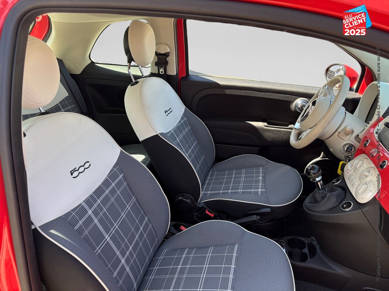 Véhicule d'occasion FIAT 500 1.0 70CH BSG SS LOUNGE chez Toyota Verdun