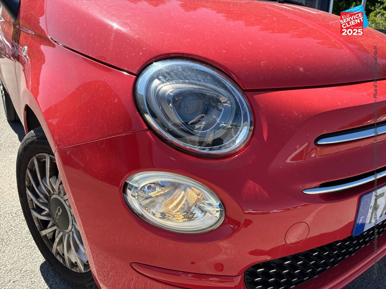 Véhicule d'occasion FIAT 500 1.0 70CH BSG SS LOUNGE chez Toyota Verdun