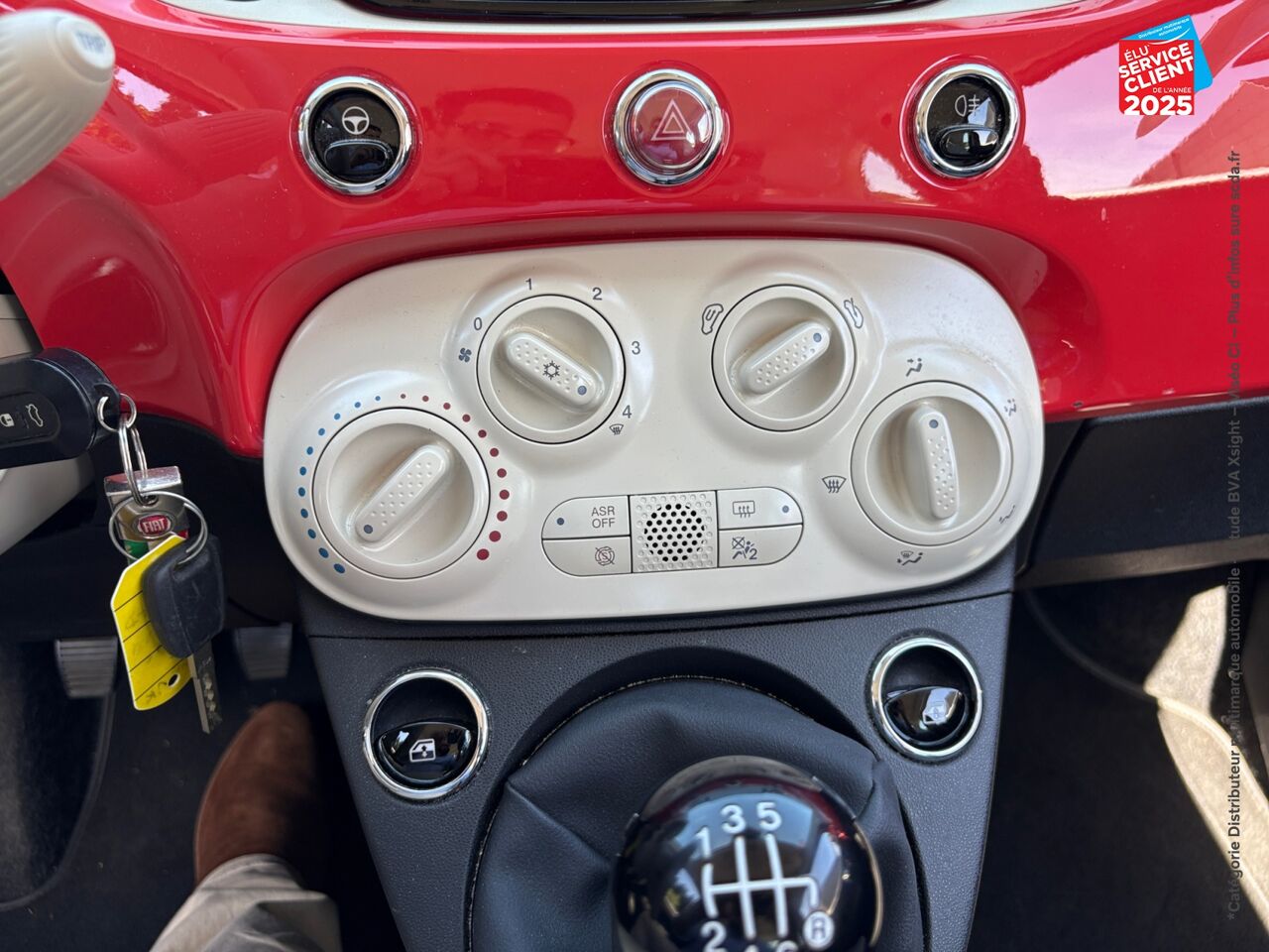 Véhicule d'occasion FIAT 500 1.0 70CH BSG SS LOUNGE chez Toyota Verdun