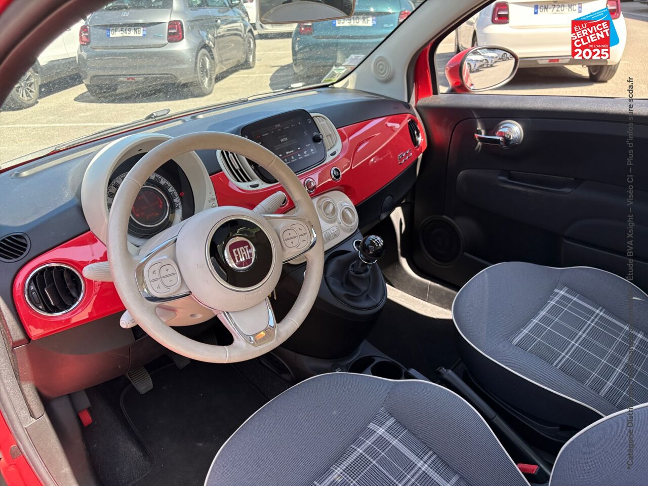 Véhicule d'occasion FIAT 500 1.0 70CH BSG SS LOUNGE chez Toyota Verdun