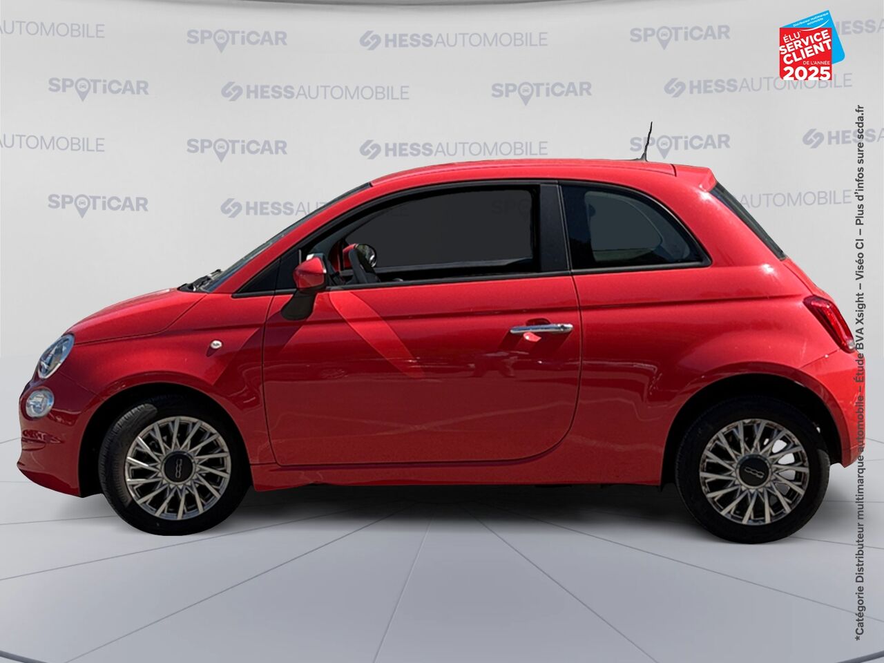 Véhicule d'occasion FIAT 500 1.0 70CH BSG SS LOUNGE chez Toyota Verdun