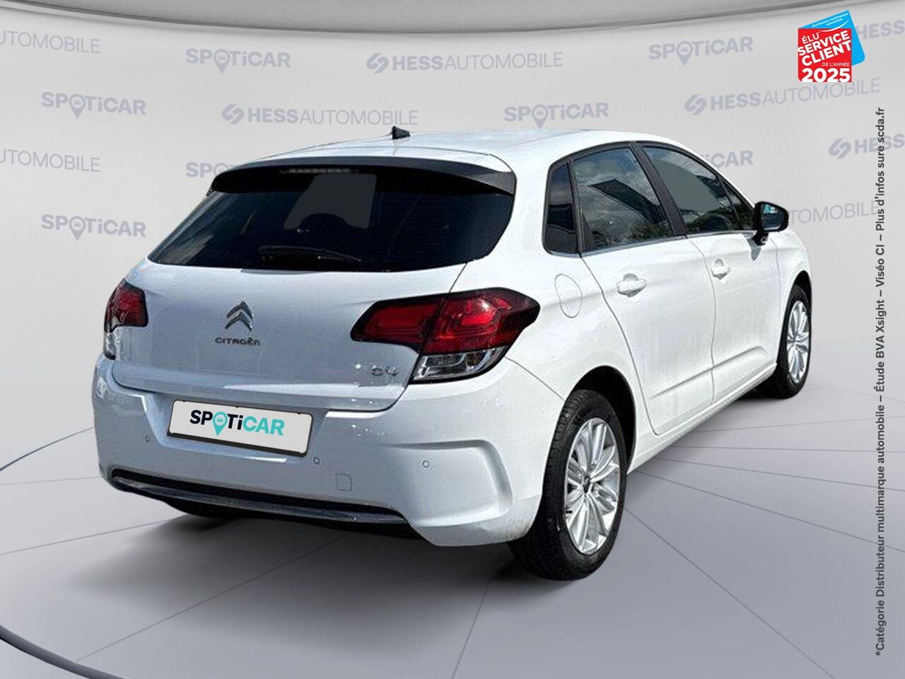 Véhicule d'occasion CITROEN C4 BLUEHDI 120CH FEEL SS chez Toyota Bar le Duc