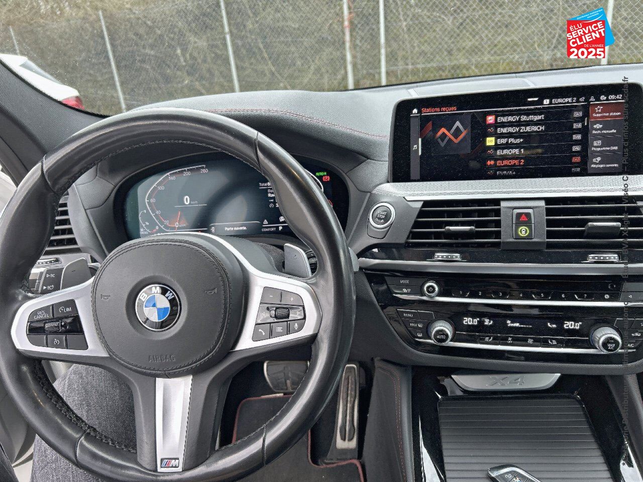 Véhicule d'occasion BMW X4 XDRIVE20D 190CH M SPORT SIEGES CUIR GPS CAMERA chez BMW Dole