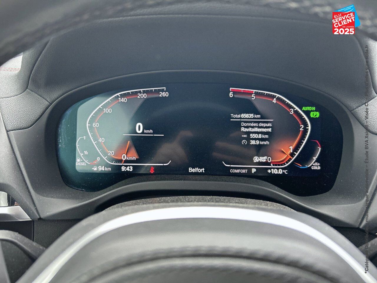 Véhicule d'occasion BMW X4 XDRIVE20D 190CH M SPORT SIEGES CUIR GPS CAMERA chez BMW Dole