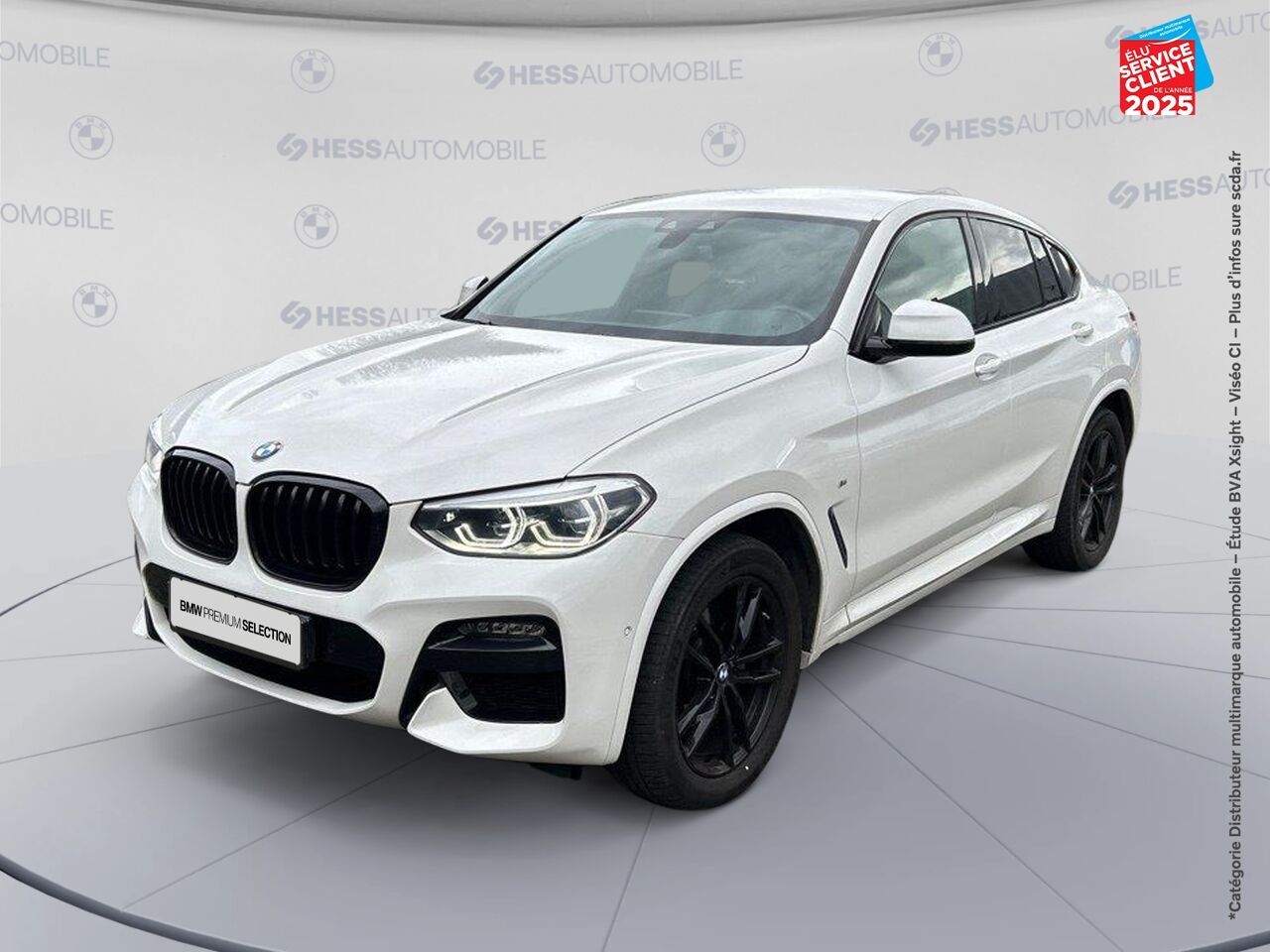 Véhicule d'occasion BMW X4 XDRIVE20D 190CH M SPORT SIEGES CUIR GPS CAMERA chez BMW Dole