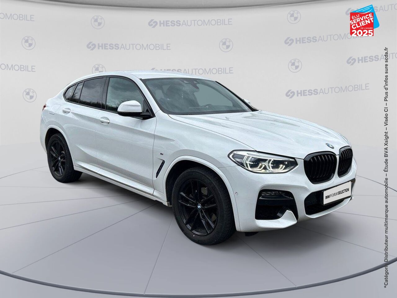 Véhicule d'occasion BMW X4 XDRIVE20D 190CH M SPORT SIEGES CUIR GPS CAMERA chez BMW Dole