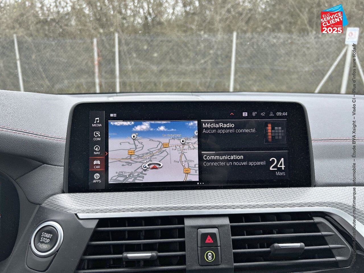 Véhicule d'occasion BMW X4 XDRIVE20D 190CH M SPORT SIEGES CUIR GPS CAMERA chez BMW Dole