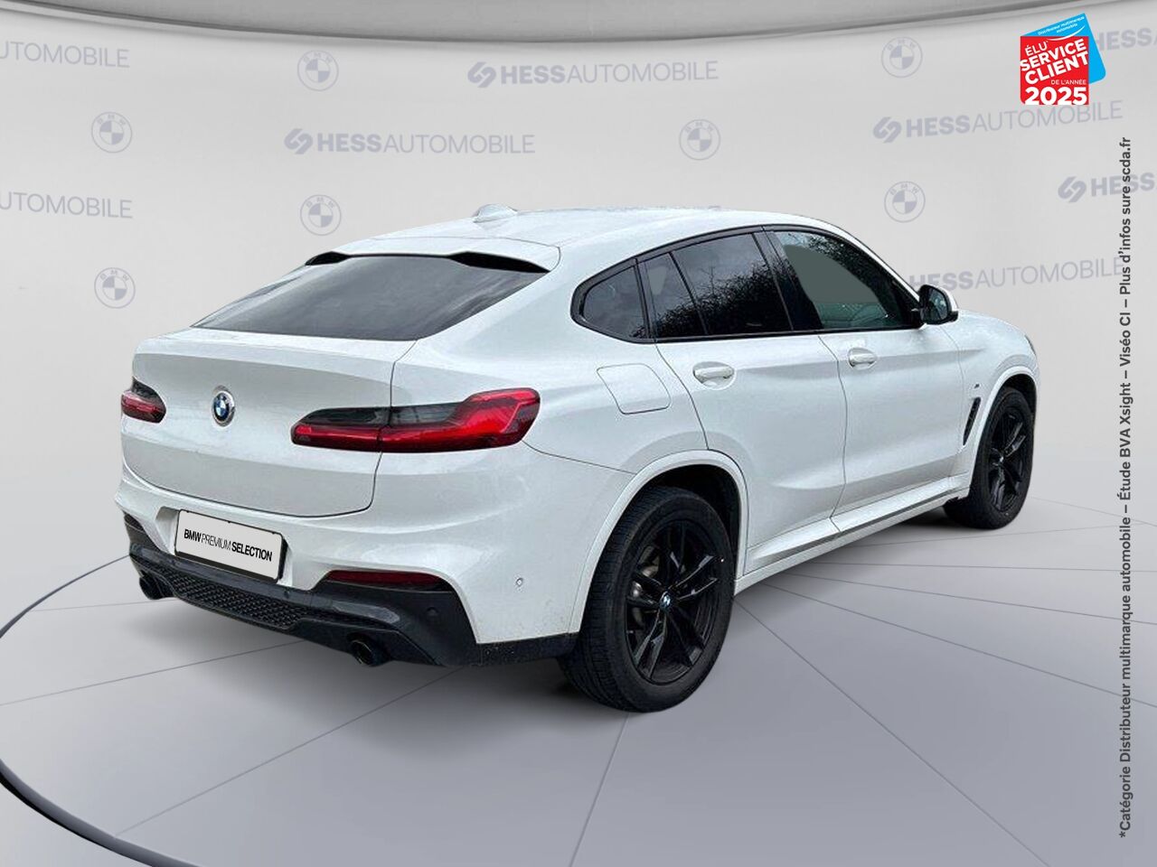 Véhicule d'occasion BMW X4 XDRIVE20D 190CH M SPORT SIEGES CUIR GPS CAMERA chez BMW Dole