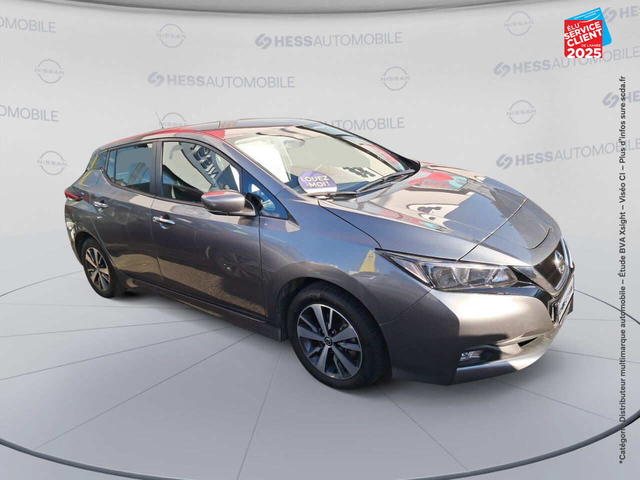 Véhicule d'occasion NISSAN LEAF 150CH 40KWH N-CONNECTA 22 chez Dacia Mulhouse