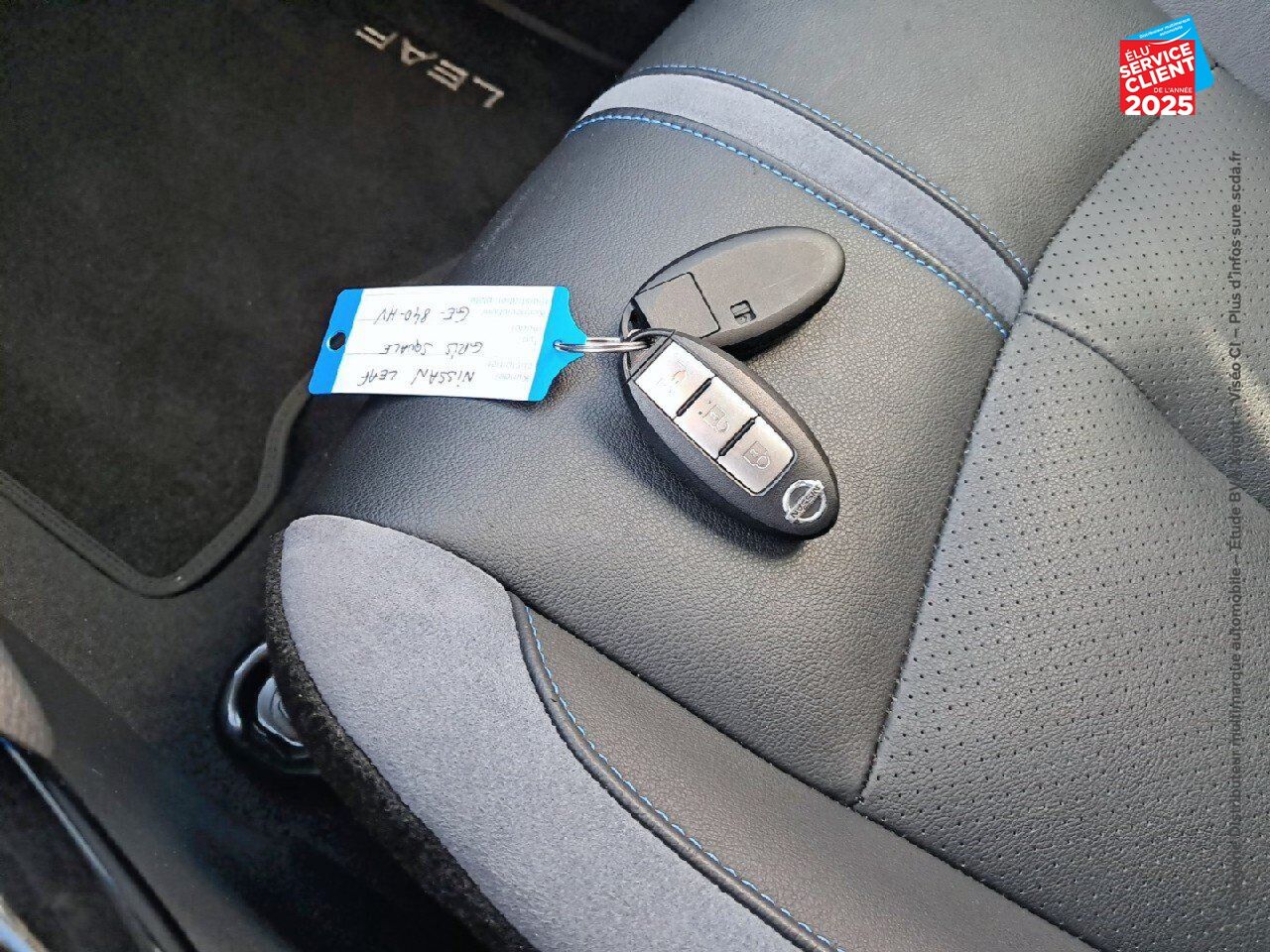 Véhicule d'occasion NISSAN LEAF 150CH 40KWH N-CONNECTA 22 chez Dacia Mulhouse