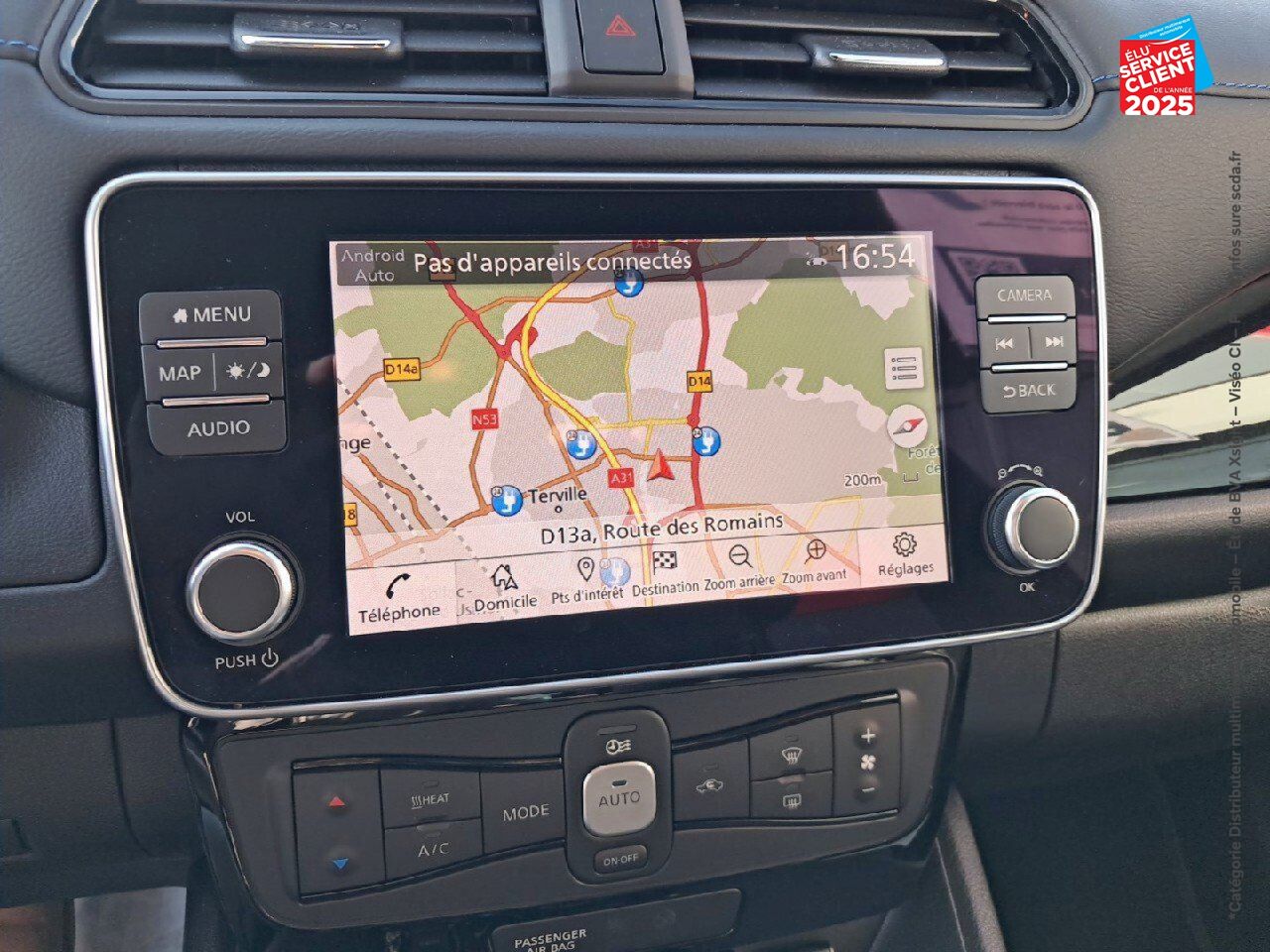 Véhicule d'occasion NISSAN LEAF 150CH 40KWH N-CONNECTA 22 chez Dacia Mulhouse
