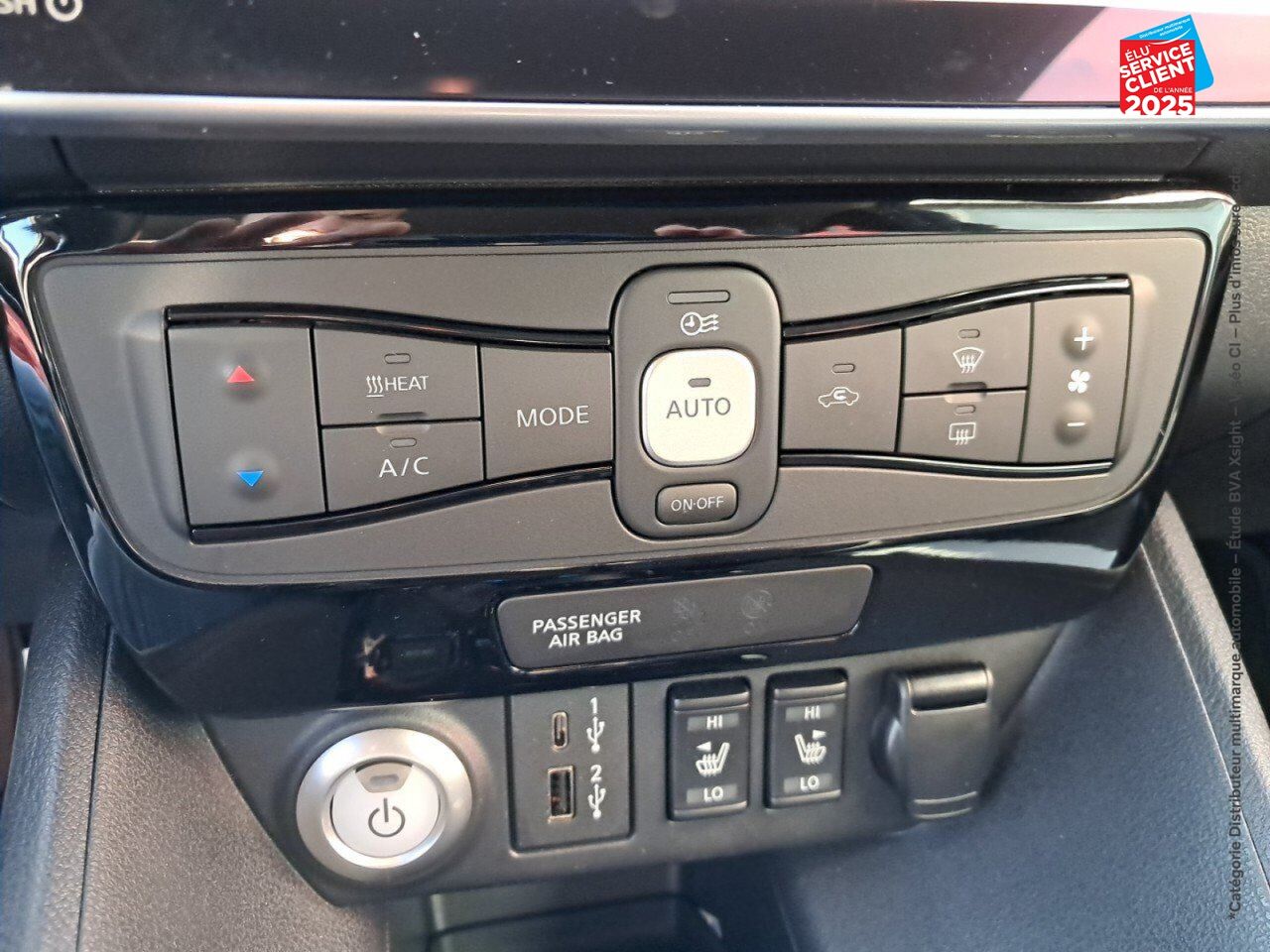 Véhicule d'occasion NISSAN LEAF 150CH 40KWH N-CONNECTA 22 chez Dacia Mulhouse