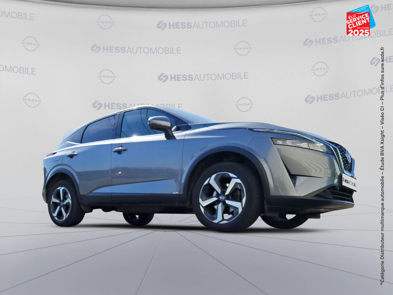 Véhicule d'occasion NISSAN QASHQAI 1.3 MILD HYBRID 140CH N-CONNECTA GPS CAMERA ATTELAGE chez Renault Sélestat