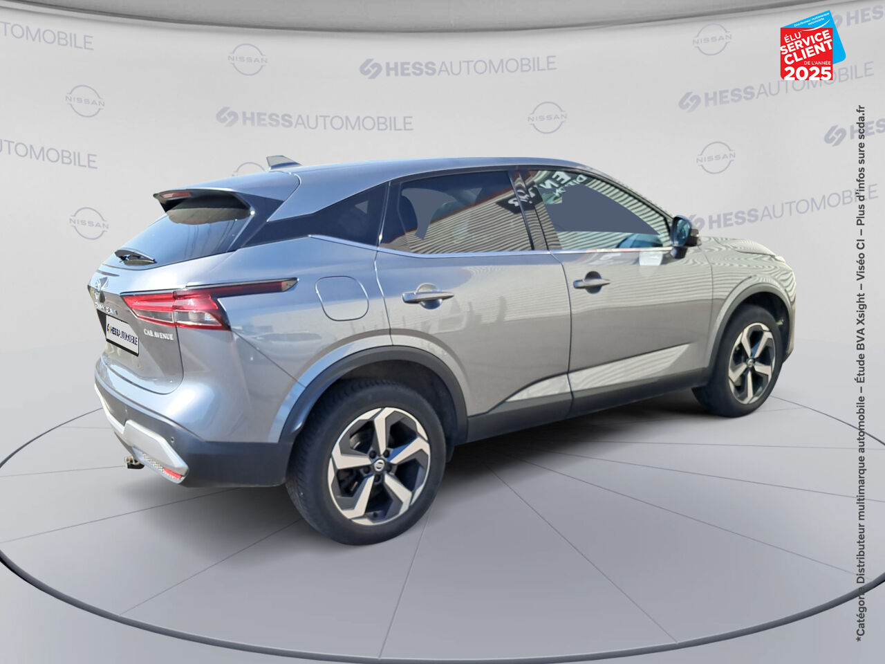 Véhicule d'occasion NISSAN QASHQAI 1.3 MILD HYBRID 140CH N-CONNECTA GPS CAMERA ATTELAGE chez Renault Sélestat